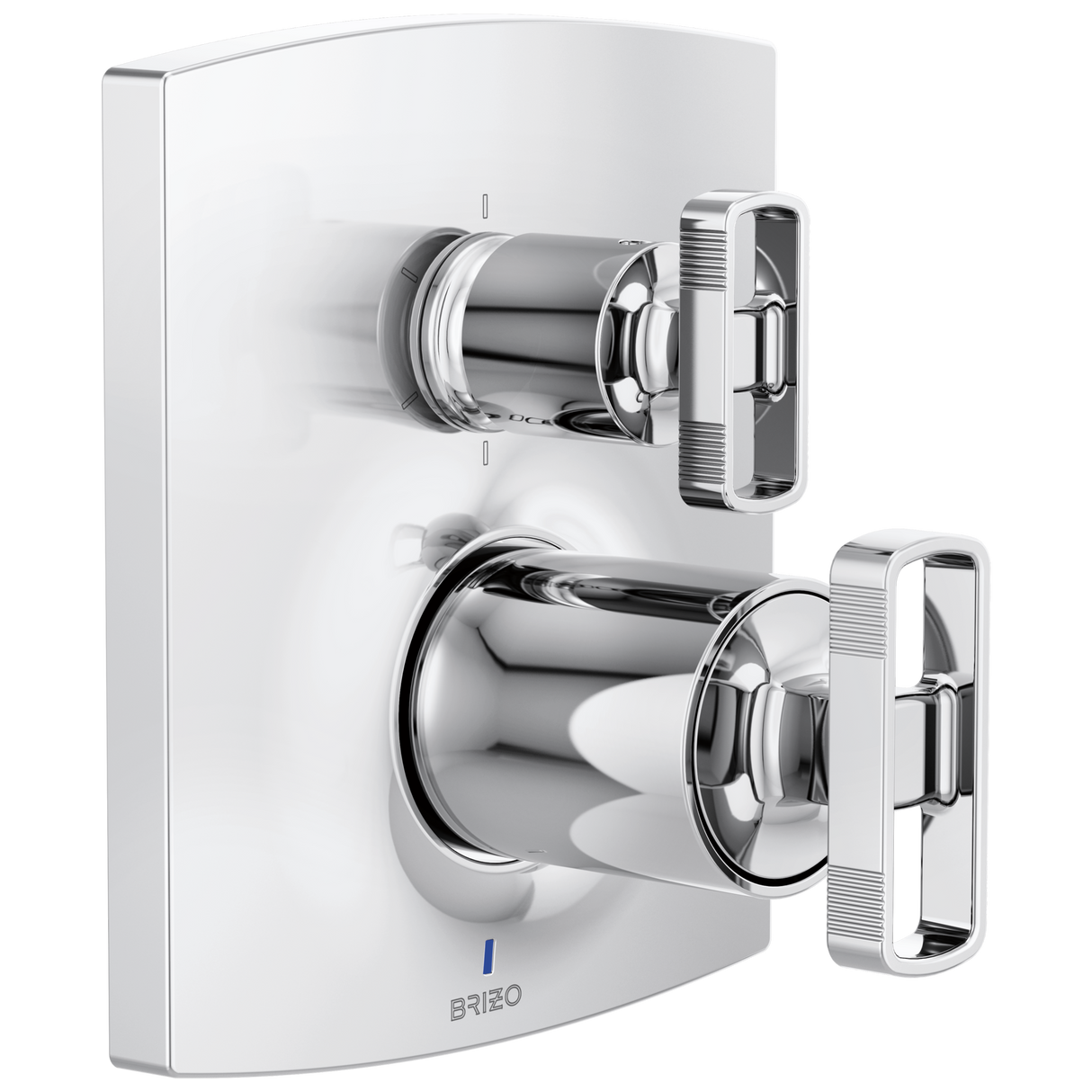 Kintsu Pressure Balance Valve with Integrated 6-Function Diverter Trim - Less Handles