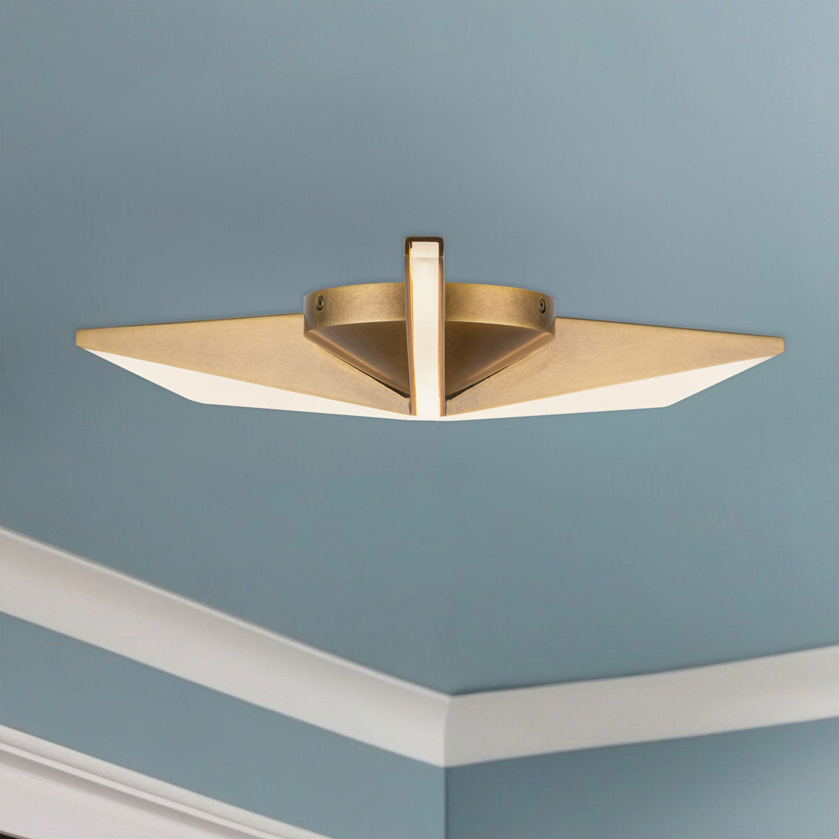 Kuzco Tachi 18-in Flush Mount