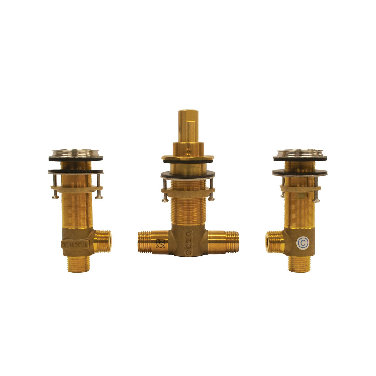 Three-Hole Roman Tub Filler Rough-in