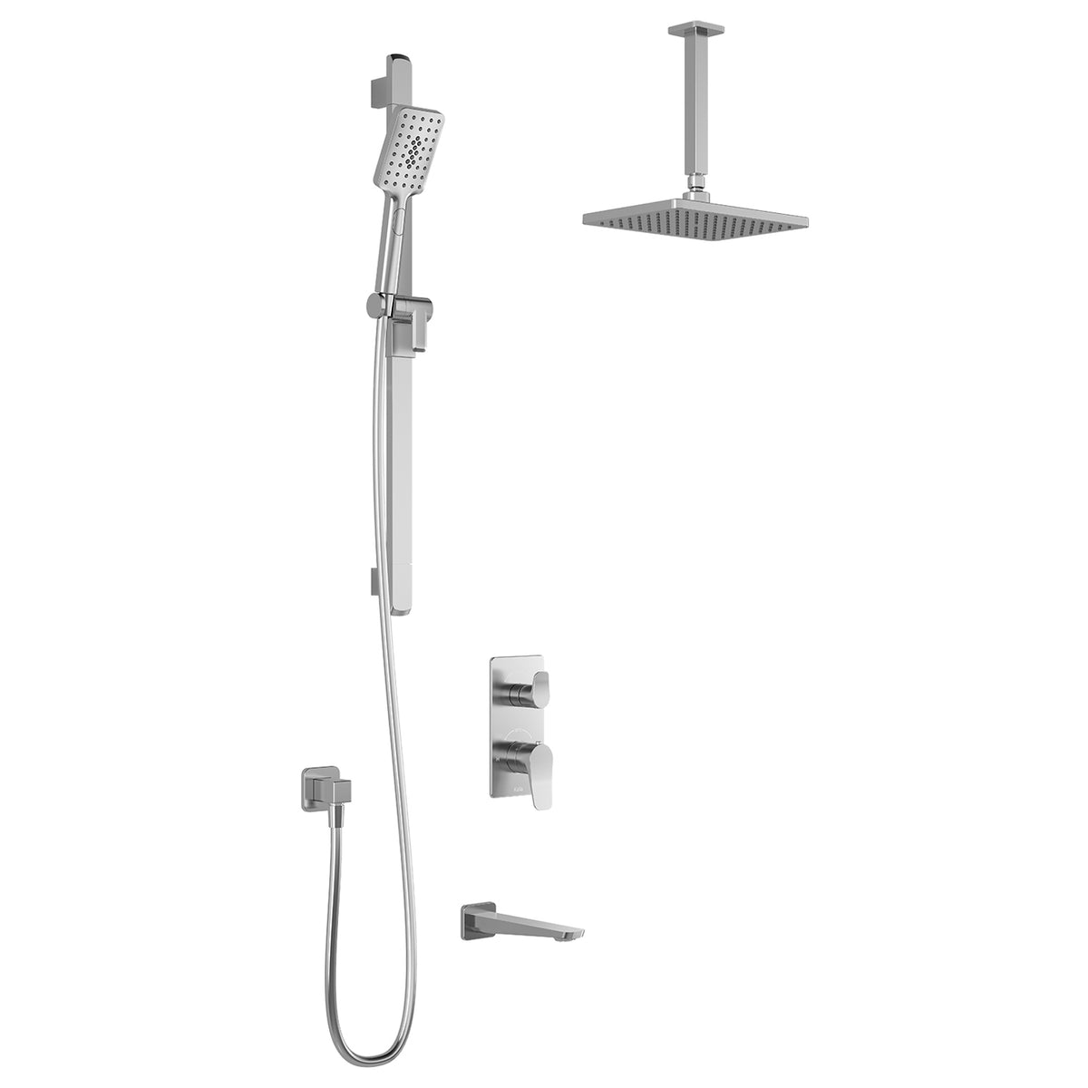 Kalia Moroka TD3 Aquatonik Diverter Shower System, No Valve