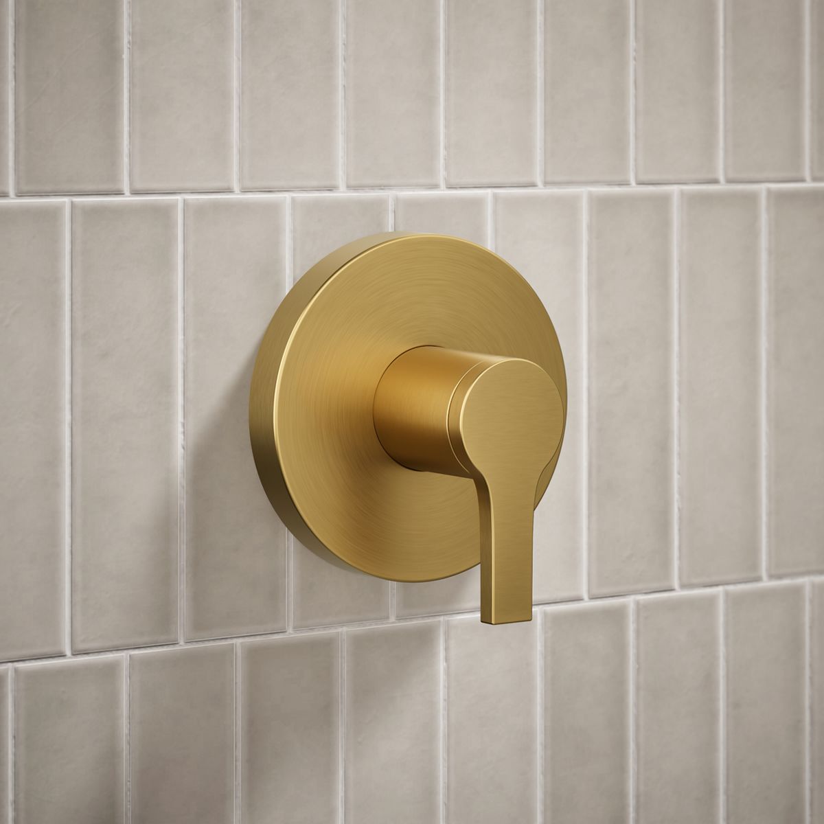 Elate® Rite-Temp® shower trim kit, without showerhead
