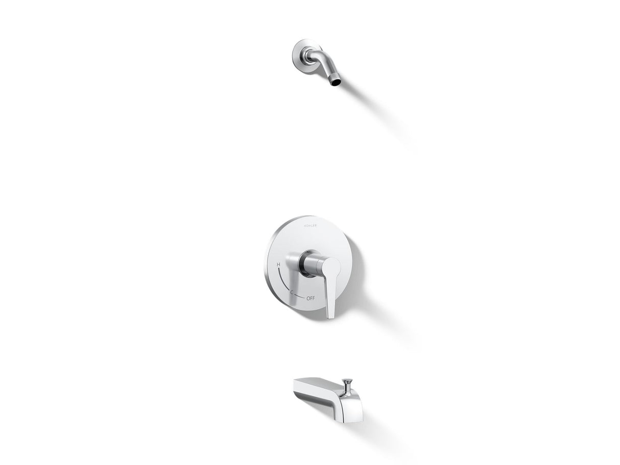 Pitch® Rite-Temp® bath and shower trim kit, without showerhead