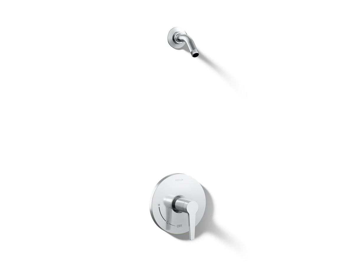 Pitch® Rite-Temp® shower trim kit, without showerhead