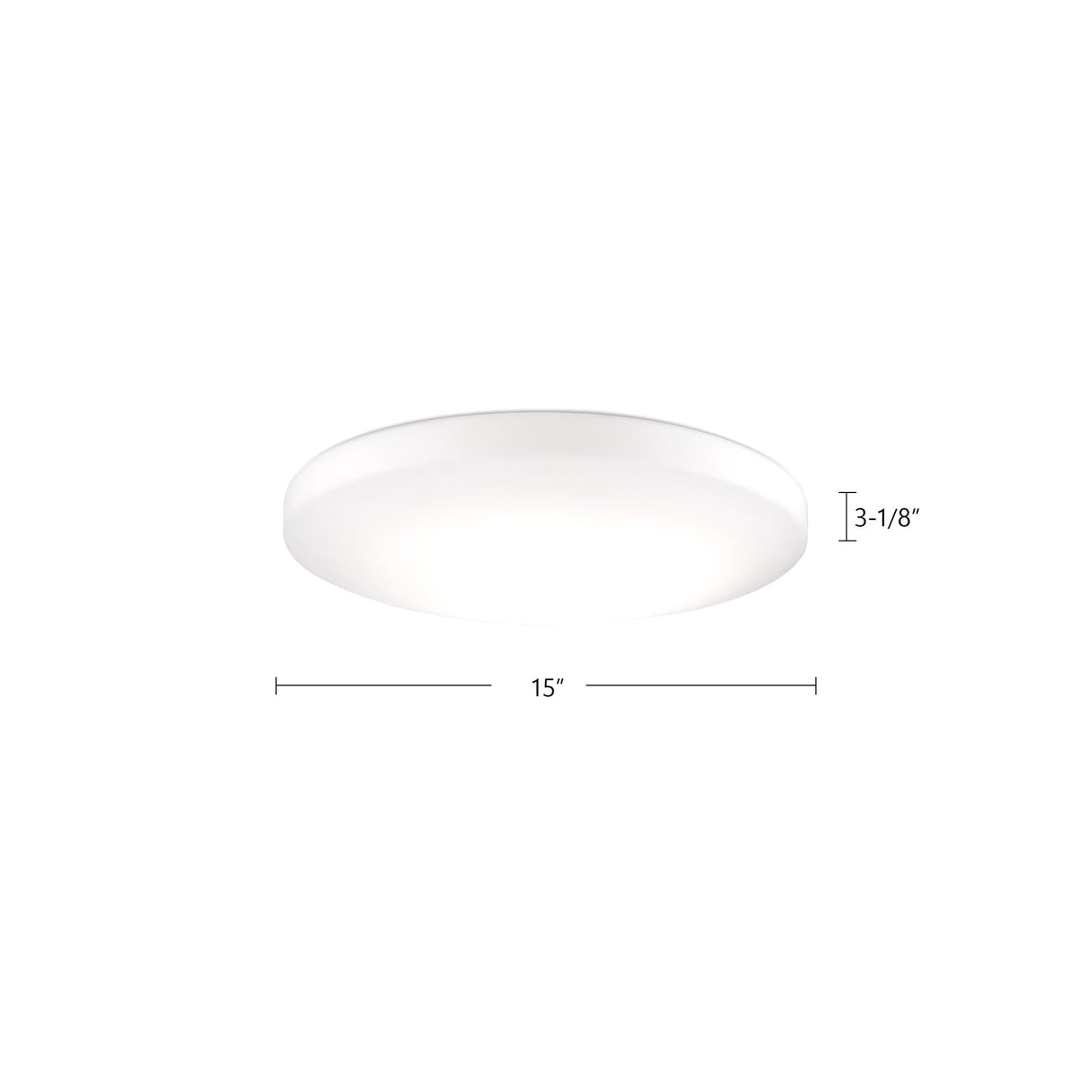 Kuzco Trafalgar 15-in Flush Mount