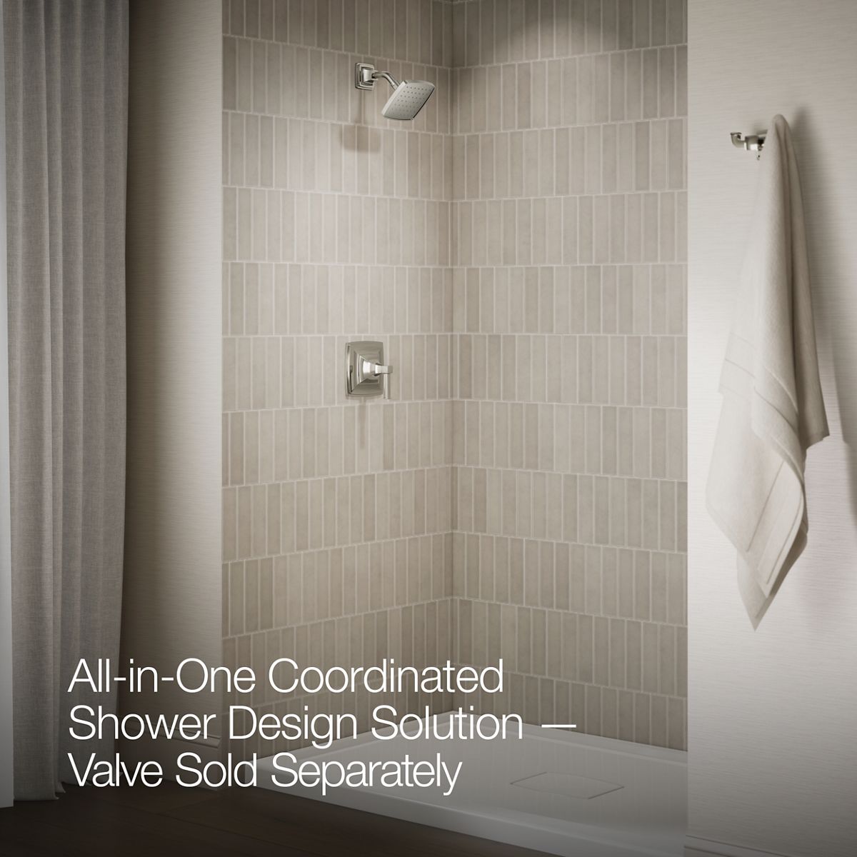 Riff® Rite-Temp® shower trim kit, 2.5 gpm