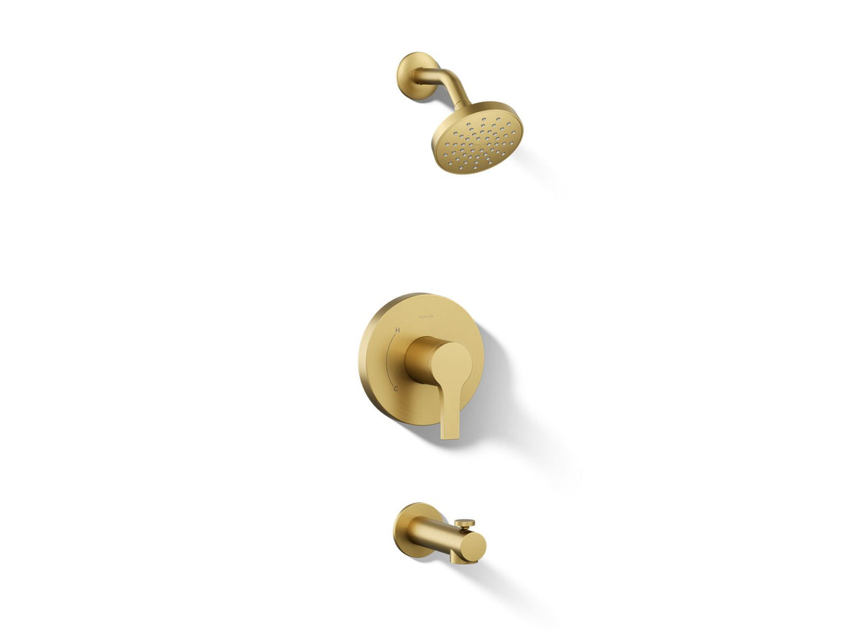Elate® Rite-Temp® bath and shower trim kit, 1.5 gpm