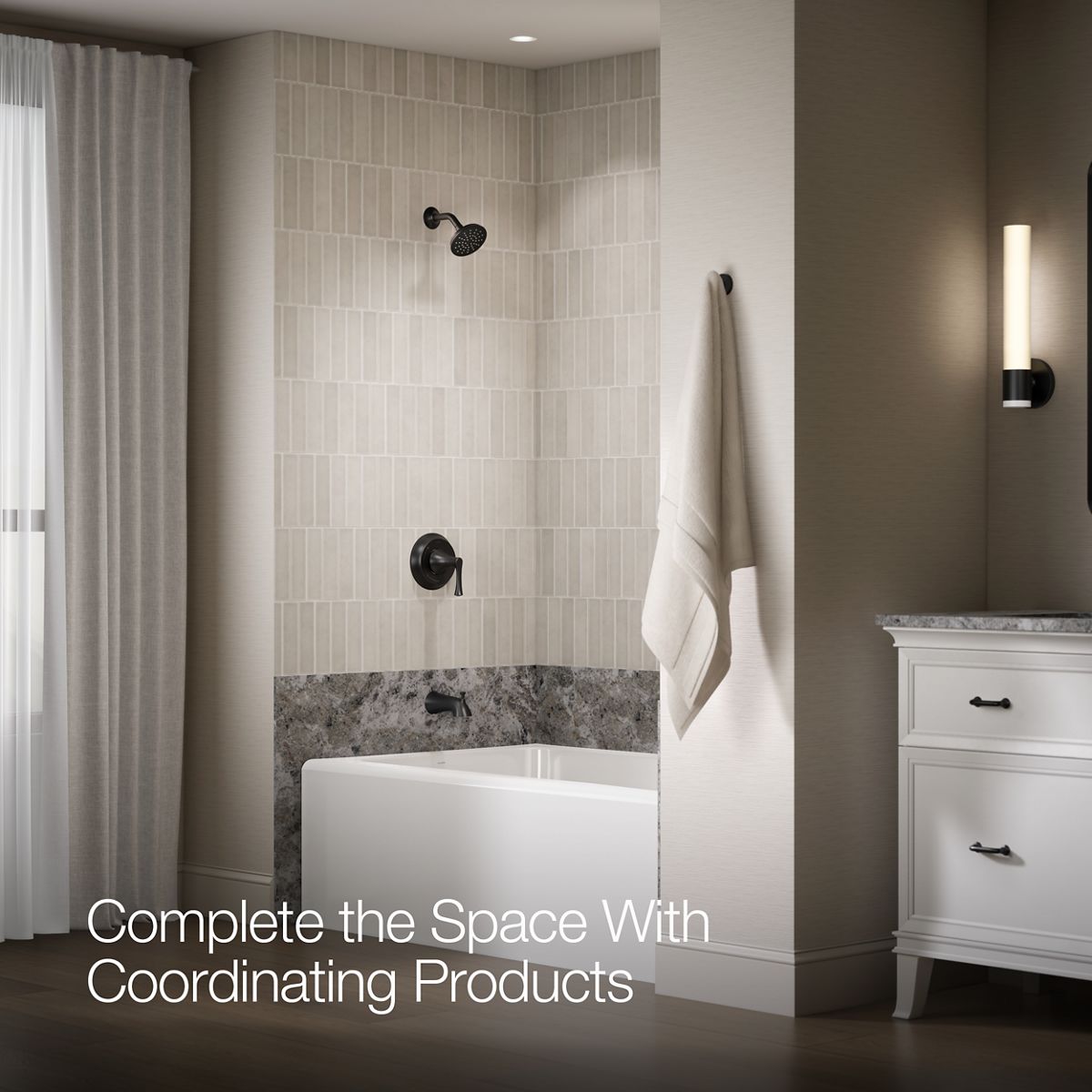 Buckley™ Rite-Temp® bath and shower trim kit, 1.5 gpm