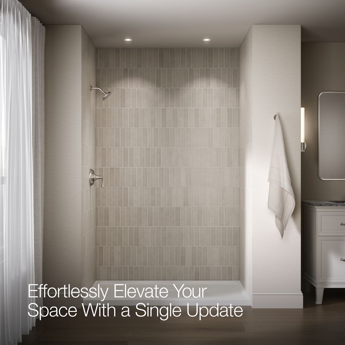 Buckley™ Rite-Temp® shower trim kit, 2.5 gpm
