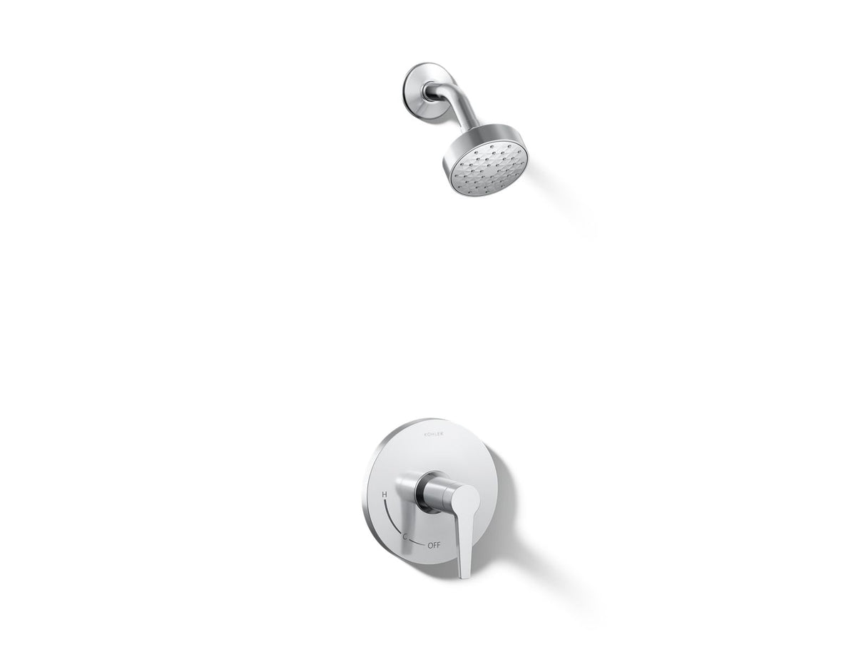 Pitch® Rite-Temp® shower trim kit, 2.5 gpm