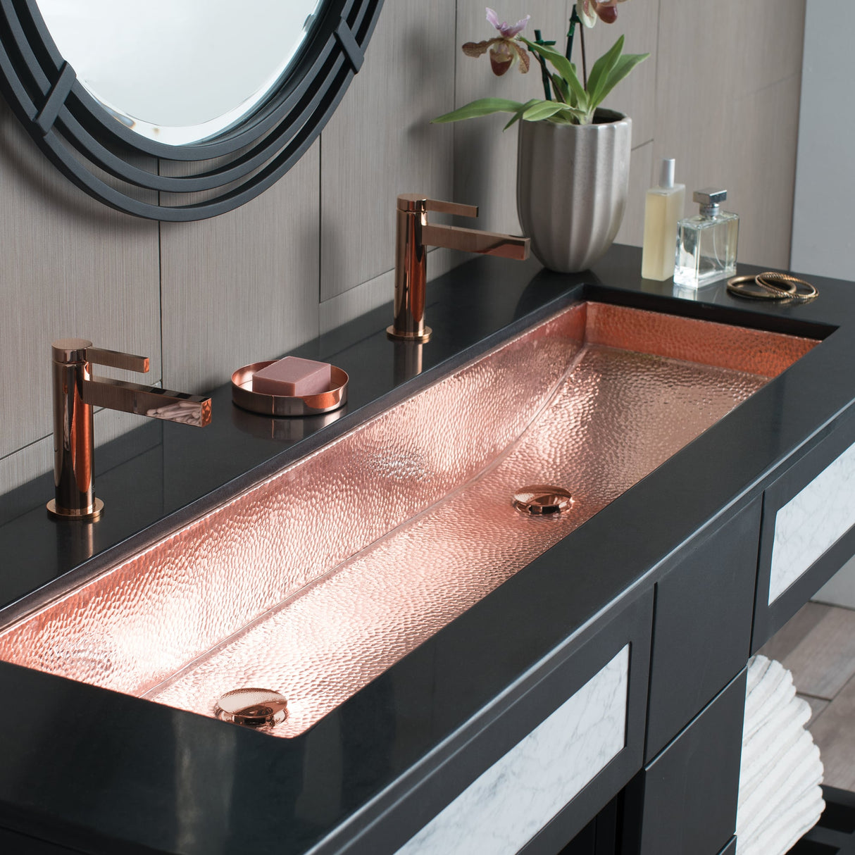 Trough 48 Bathroom Sink