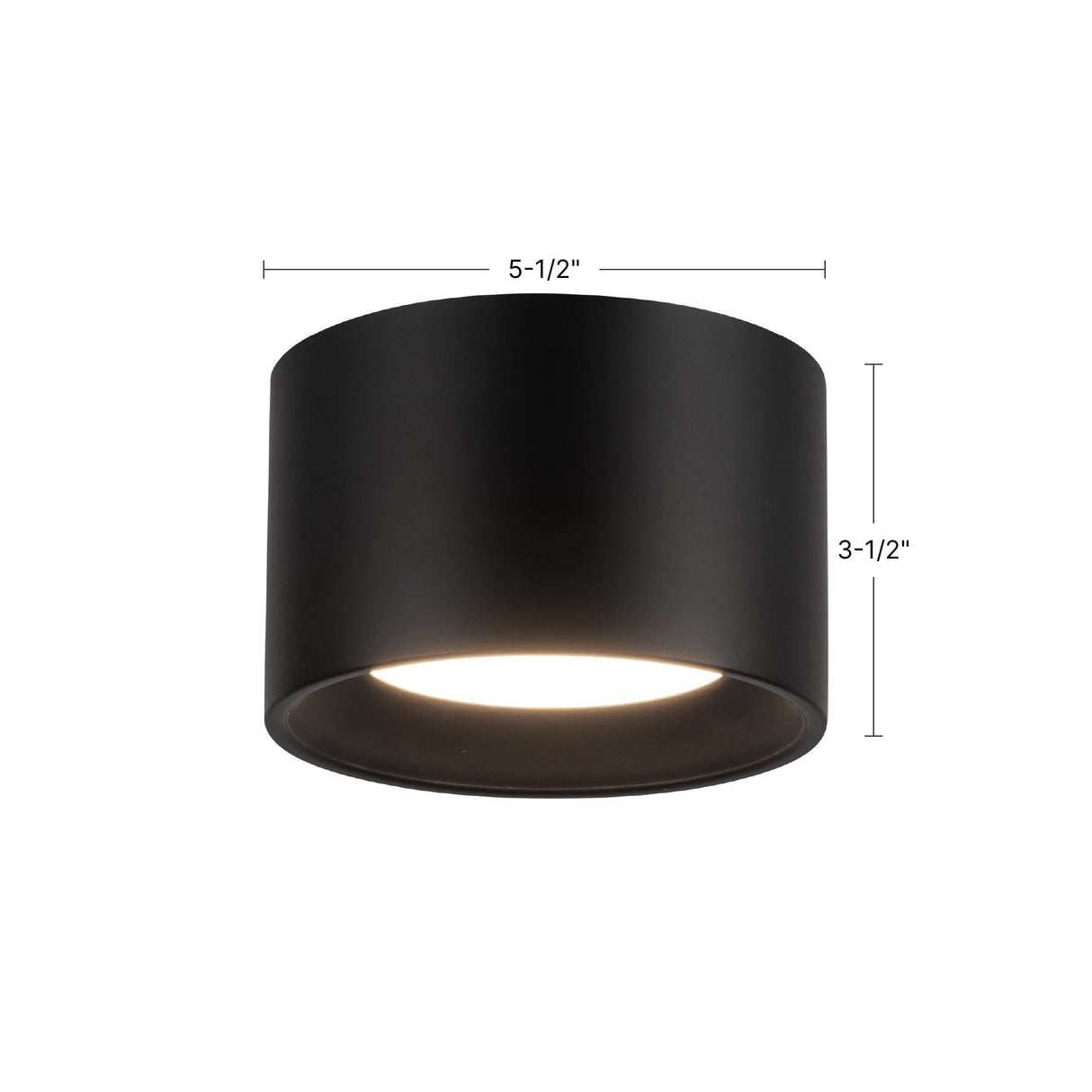 Kuzco Vibe Uma 5-in Semi-Flush Mount