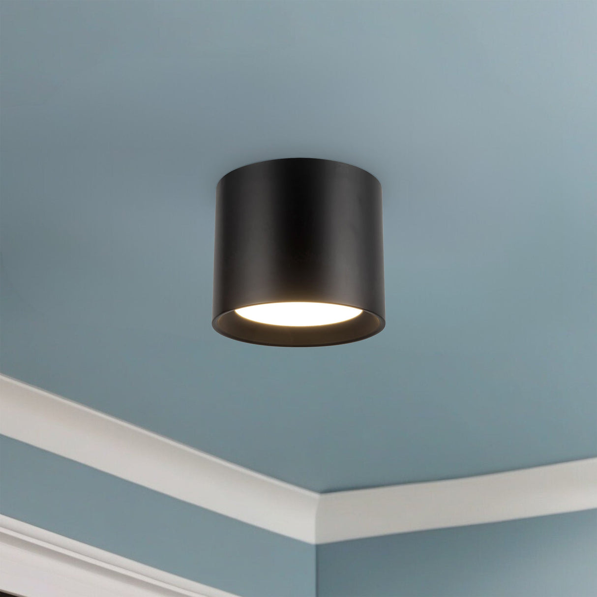Kuzco Vibe Uma 7-in Tall Semi-Flush Mount