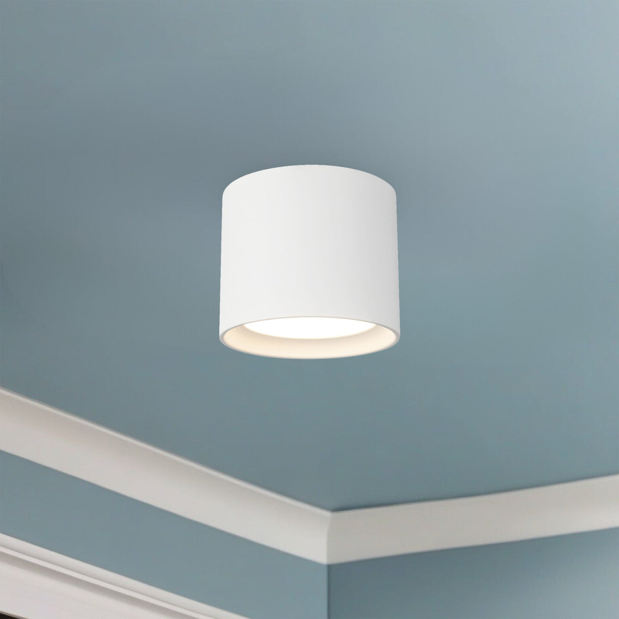 Kuzco Vibe Uma 7-in Tall Semi-Flush Mount