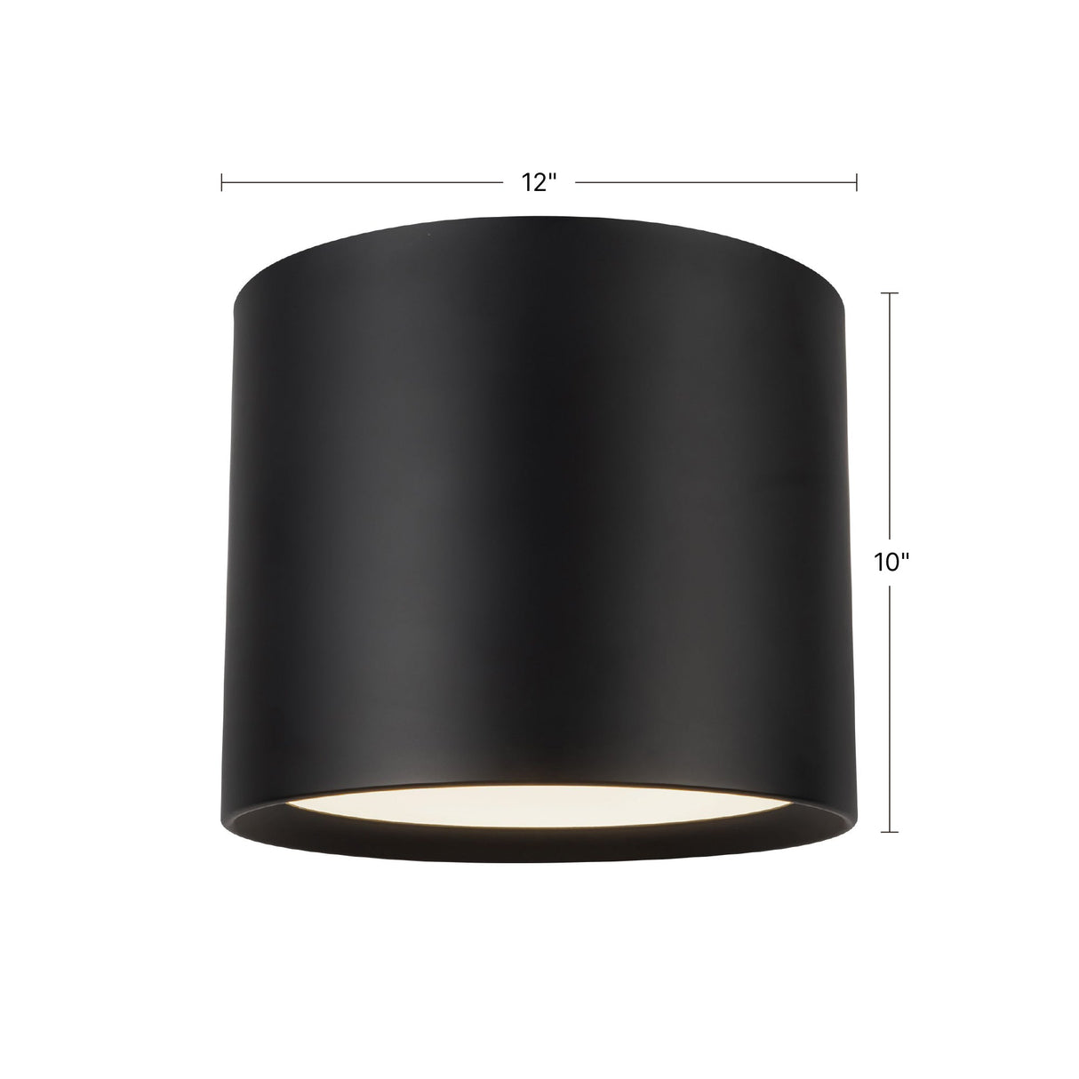 Kuzco Vibe Uma 12-in Semi-Flush Mount