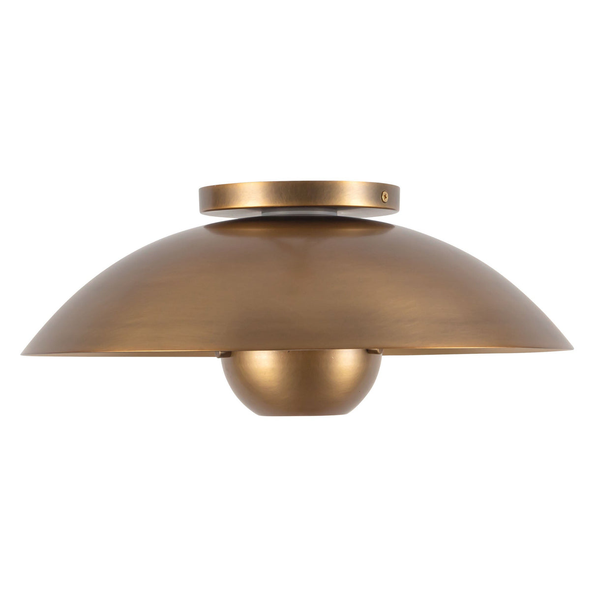 Kuzco Umbra 14-in (5-in Height) Semi-Flush Mount