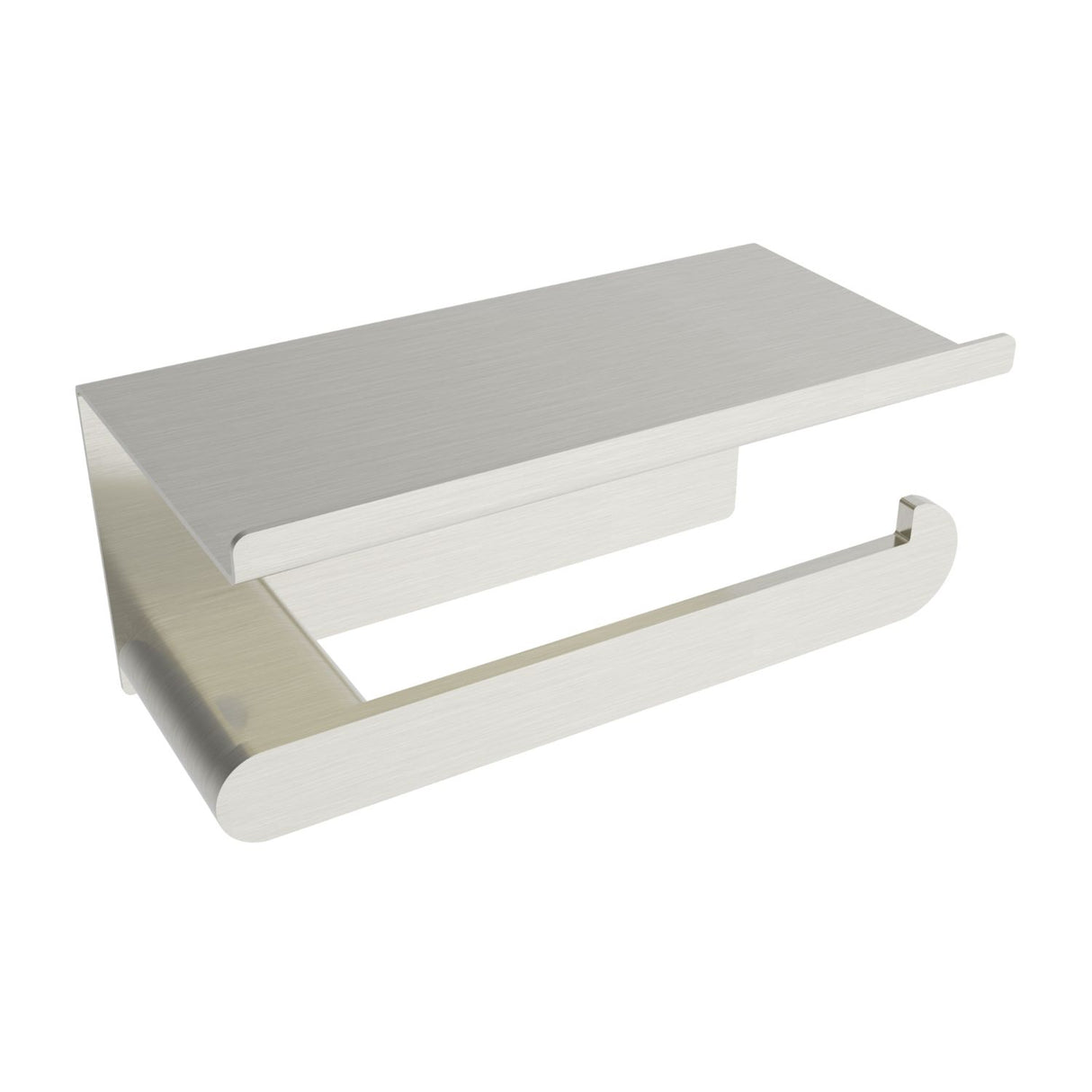 Flow Toilet Paper Holder With Shelf