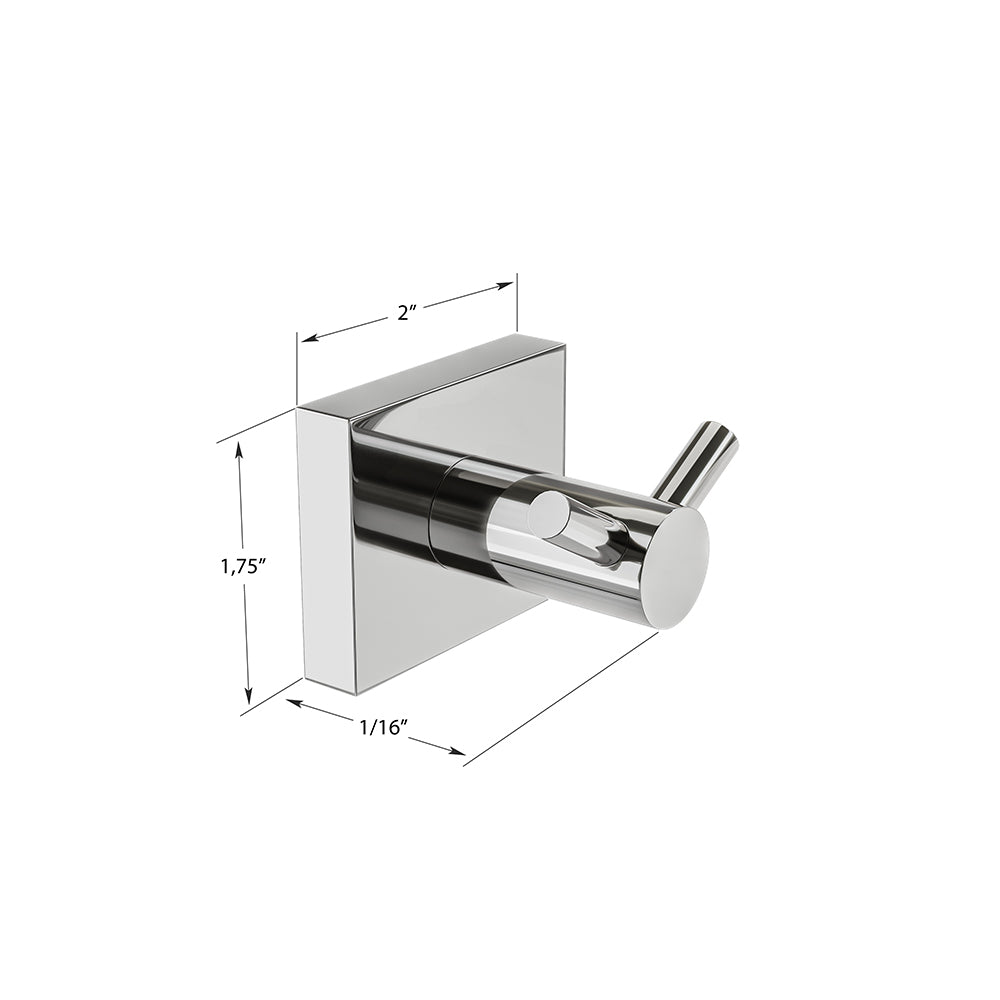 Crater Double Towel Hook