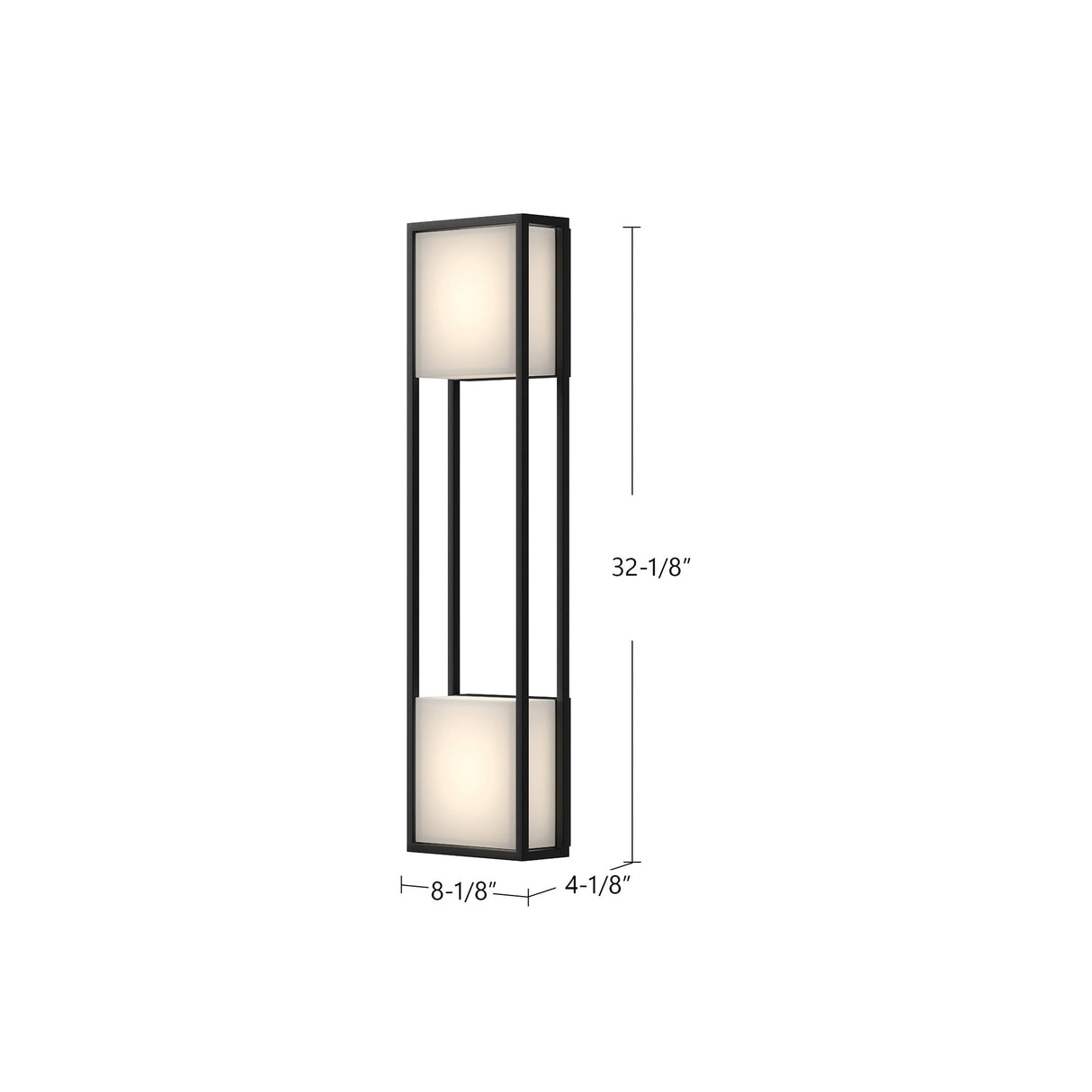 Kuzco Vail 32-in Exterior Wall Sconce