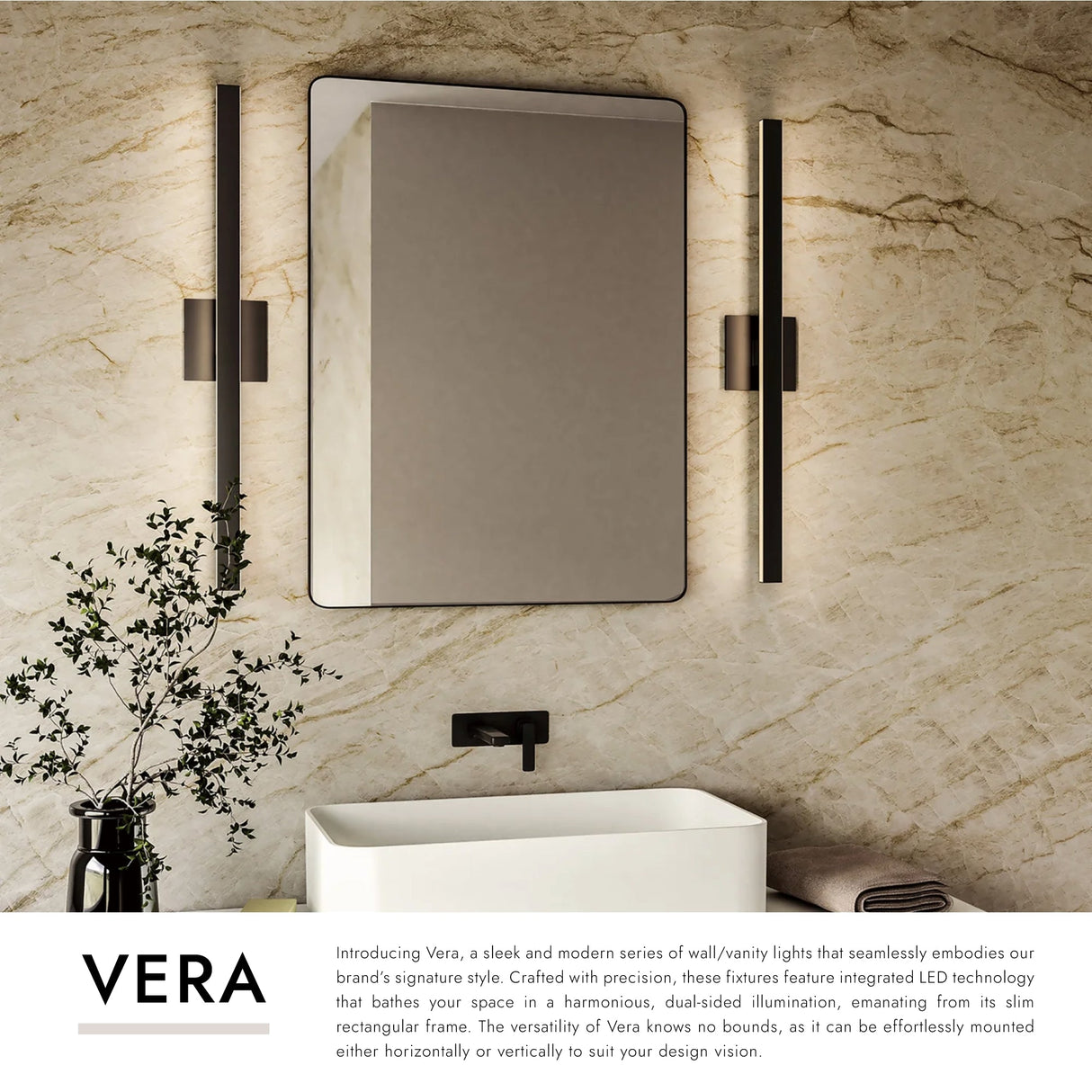 Kuzco Vera 38-in Vanity Light