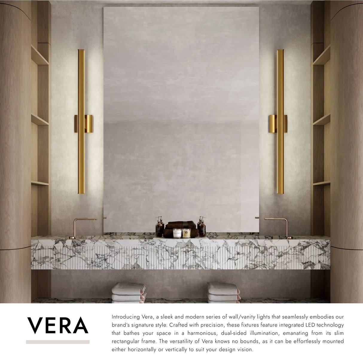 Kuzco Vera 53-in Vanity Light