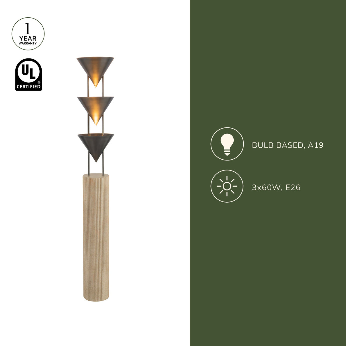 Alora Versus 67-in Floor Lamp