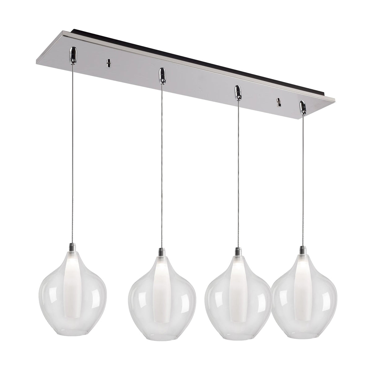 Kuzco Victoria 7-in 4 Head Multi Pendant