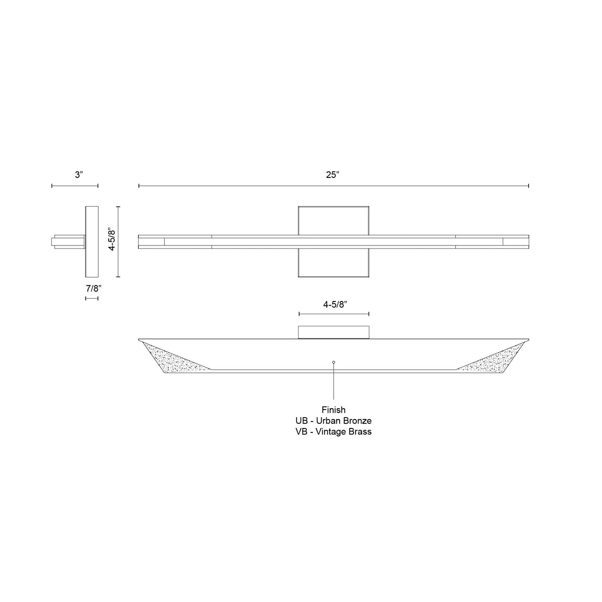 Kuzco Tachi 25-in Vanity Light