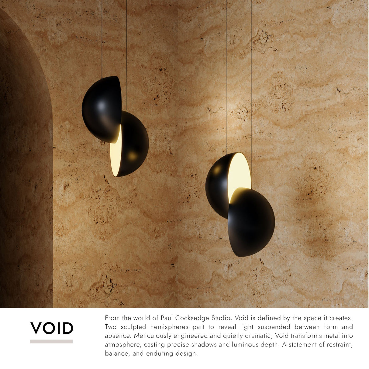 Kuzco Void 24-in Pendant