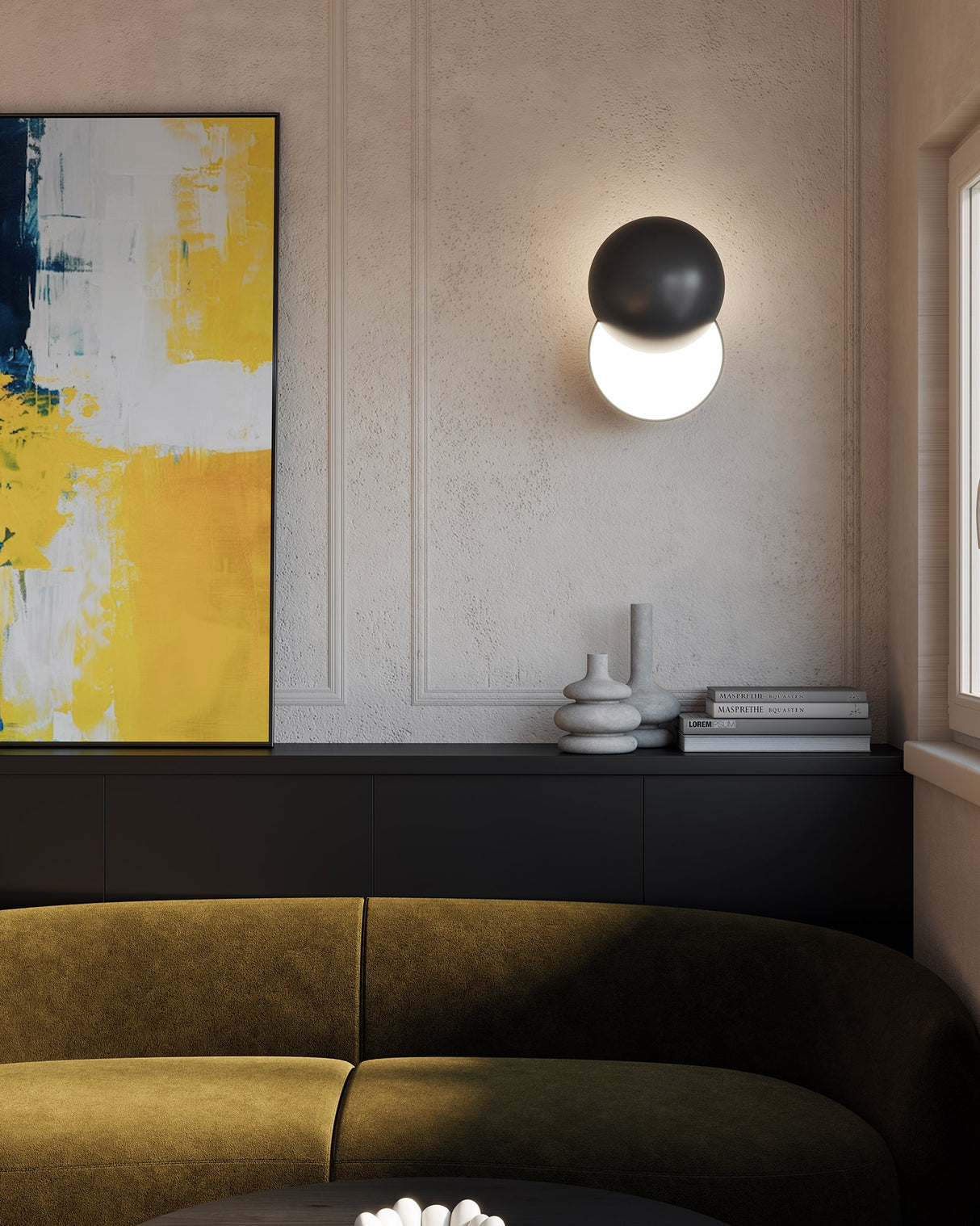 Kuzco Void 12-in Wall Sconce