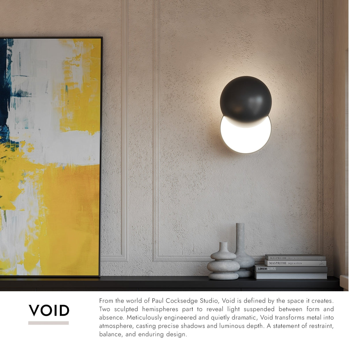 Kuzco Void 12-in Wall Sconce