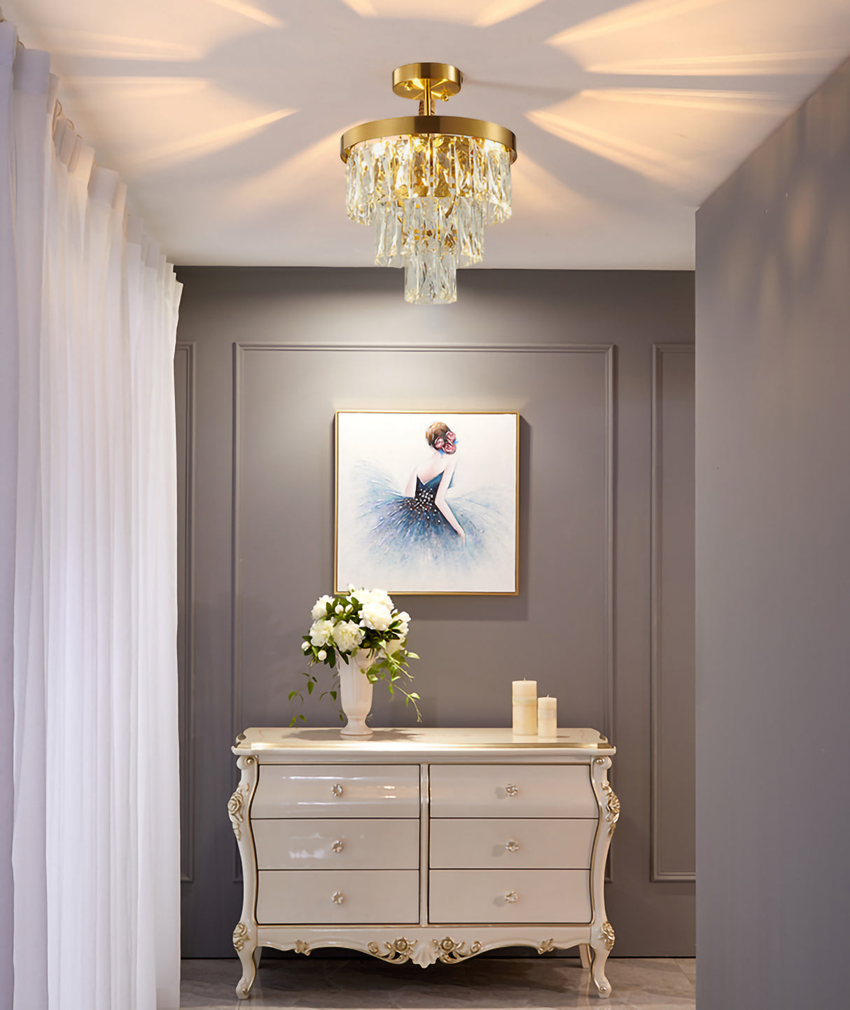 Semi Flush Mount OC37C12G