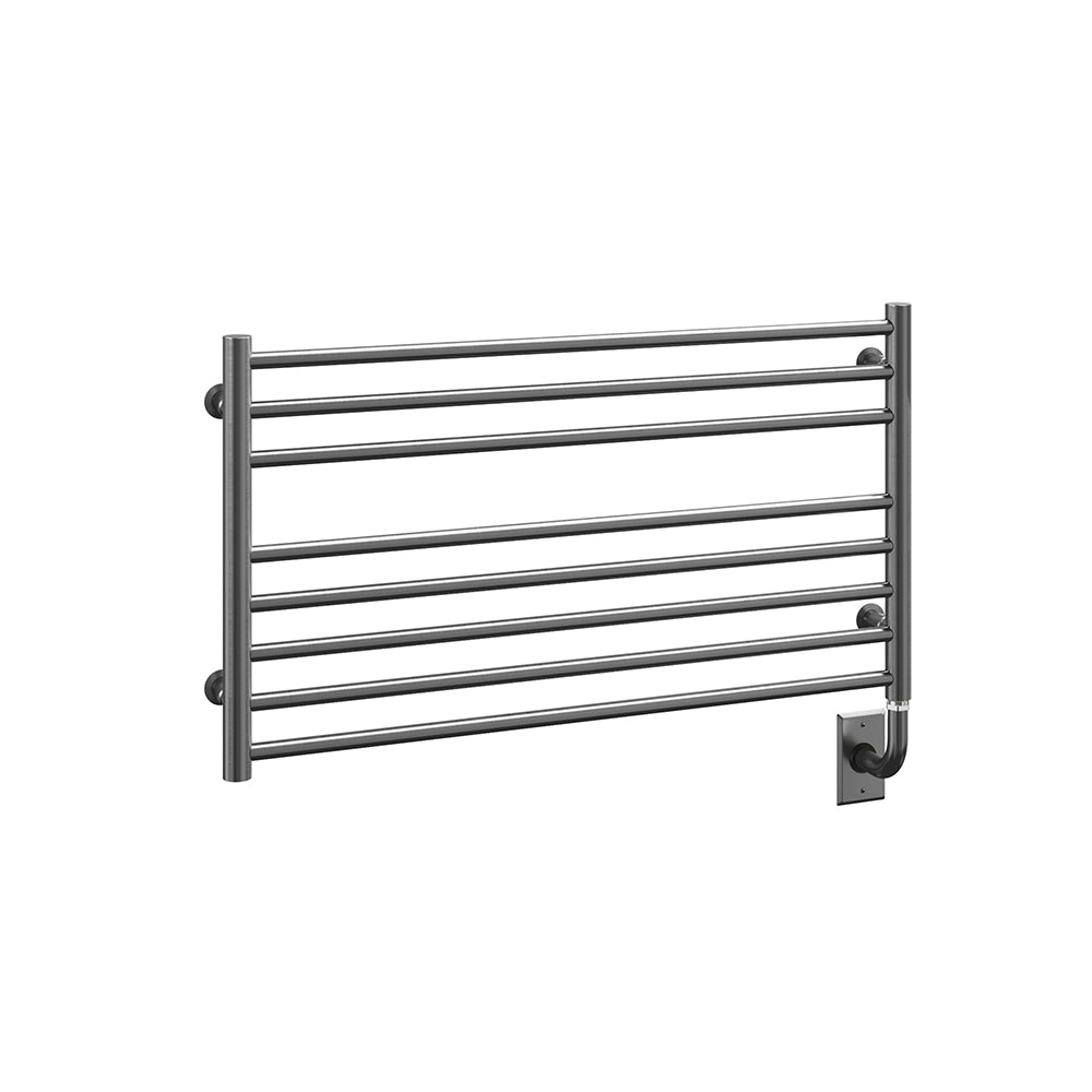 35.5"x19" Tuzio Sorano Towel Warmer in Gunmetal / Electric Hardwired