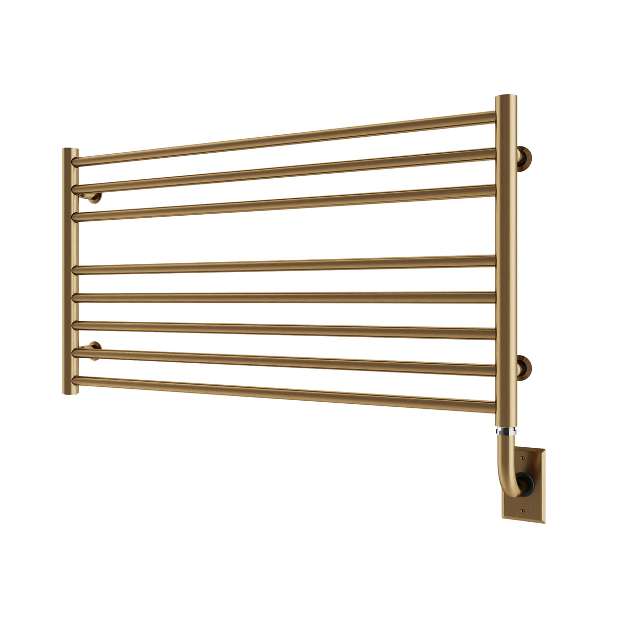 35.5"x19" Tuzio Sorano Towel Warmer in Brushed Bronze / Electric Hardwired
