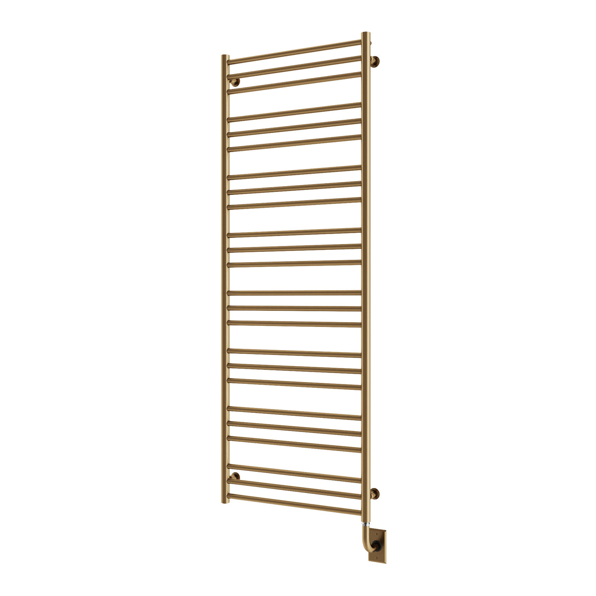 23.5"x64" Tuzio Sorano Towel Warmer in Brushed Bronze / Electric Plug-I