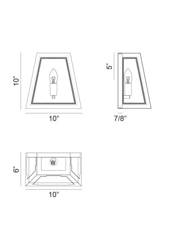 Matteo Wall Sconce W72101MB