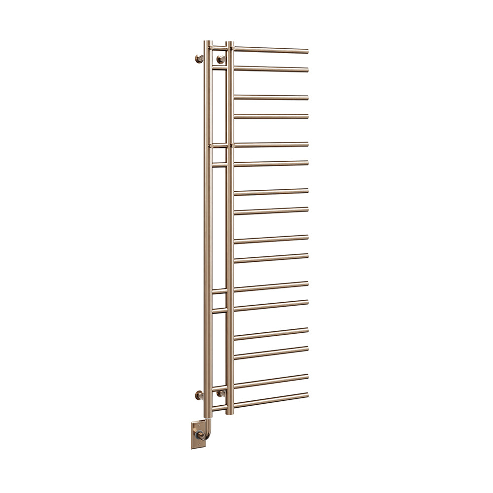 19.5"x60.5" Ortona Towel Warmer in Brushed Bronze / Electric Plug-I