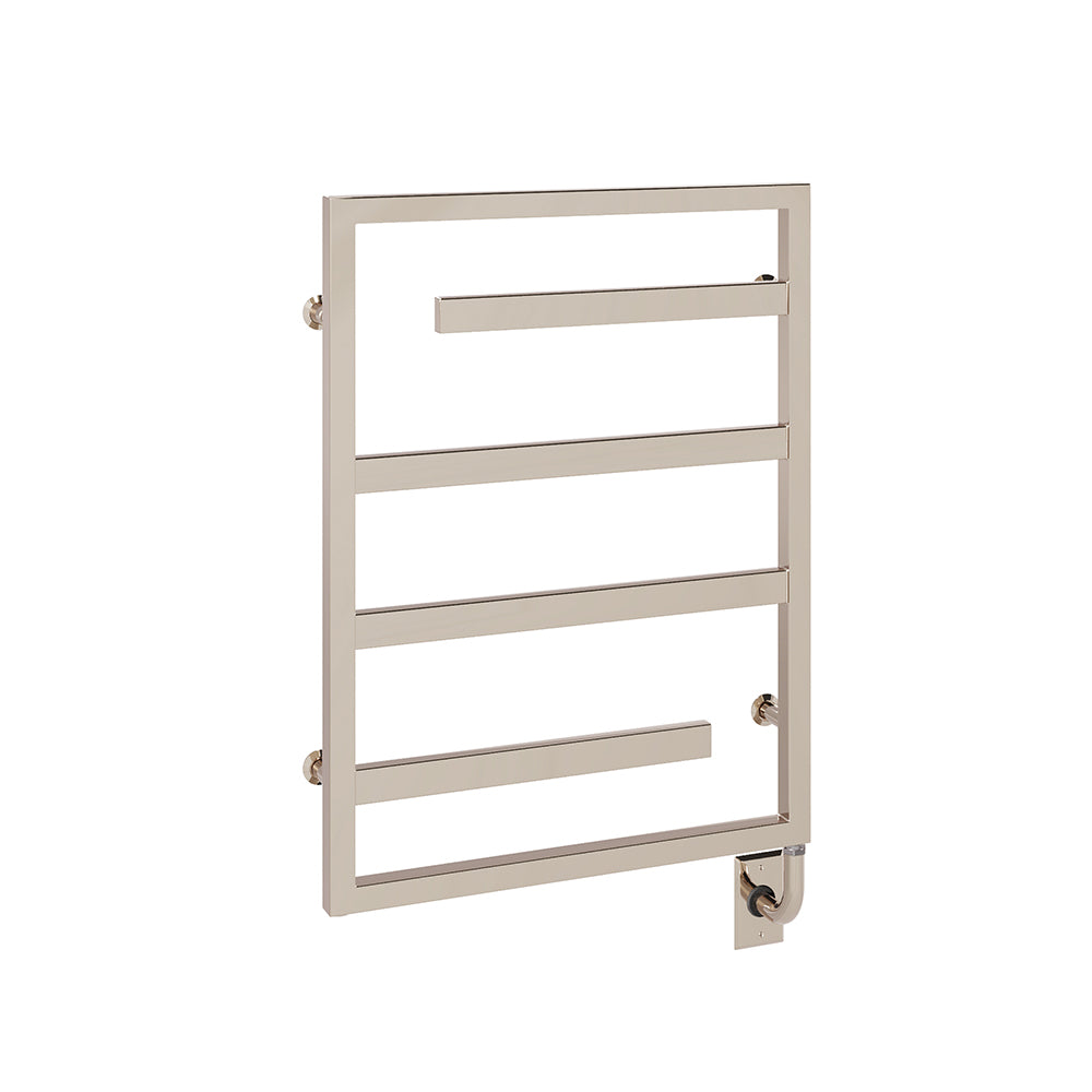 23.5"x31" Vasto Towel Warmer in Polished Nickel / Electric Plug-I