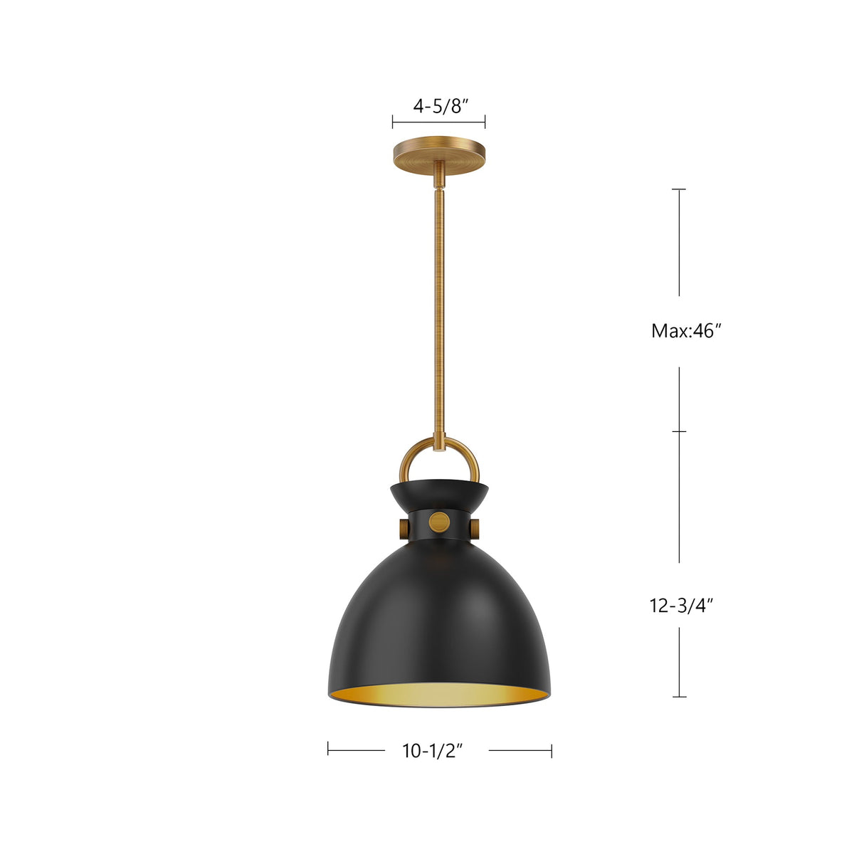 Alora Mood Waldo 11-in Pendant