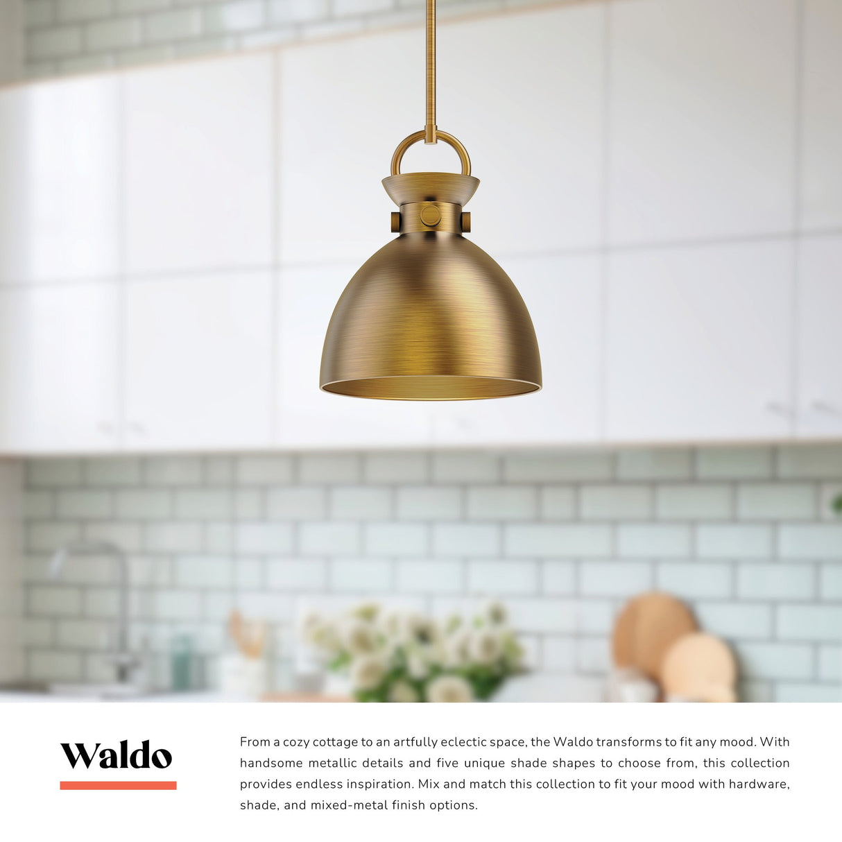 Alora Mood Waldo 11-in Pendant