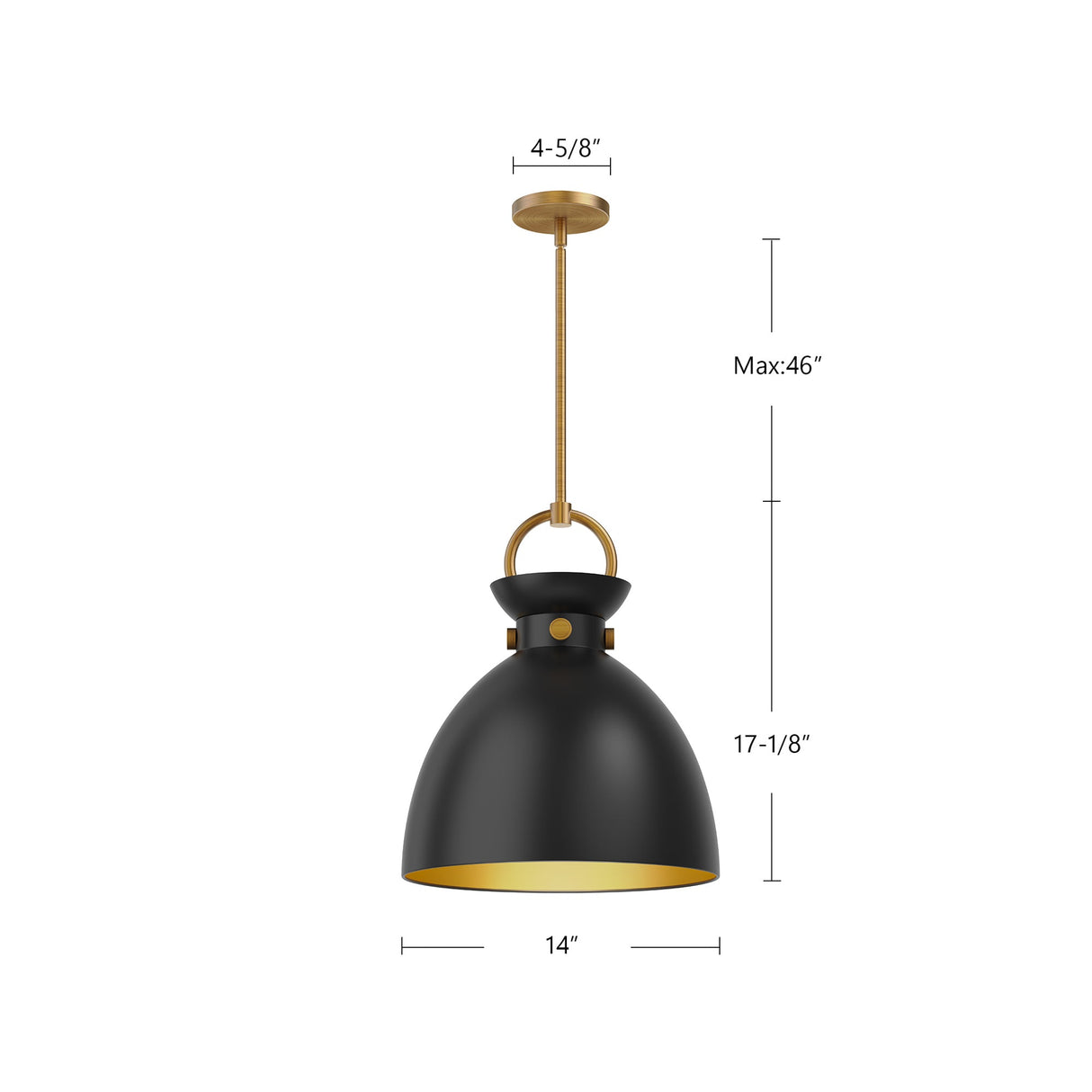 Alora Mood Waldo 14-in Pendant