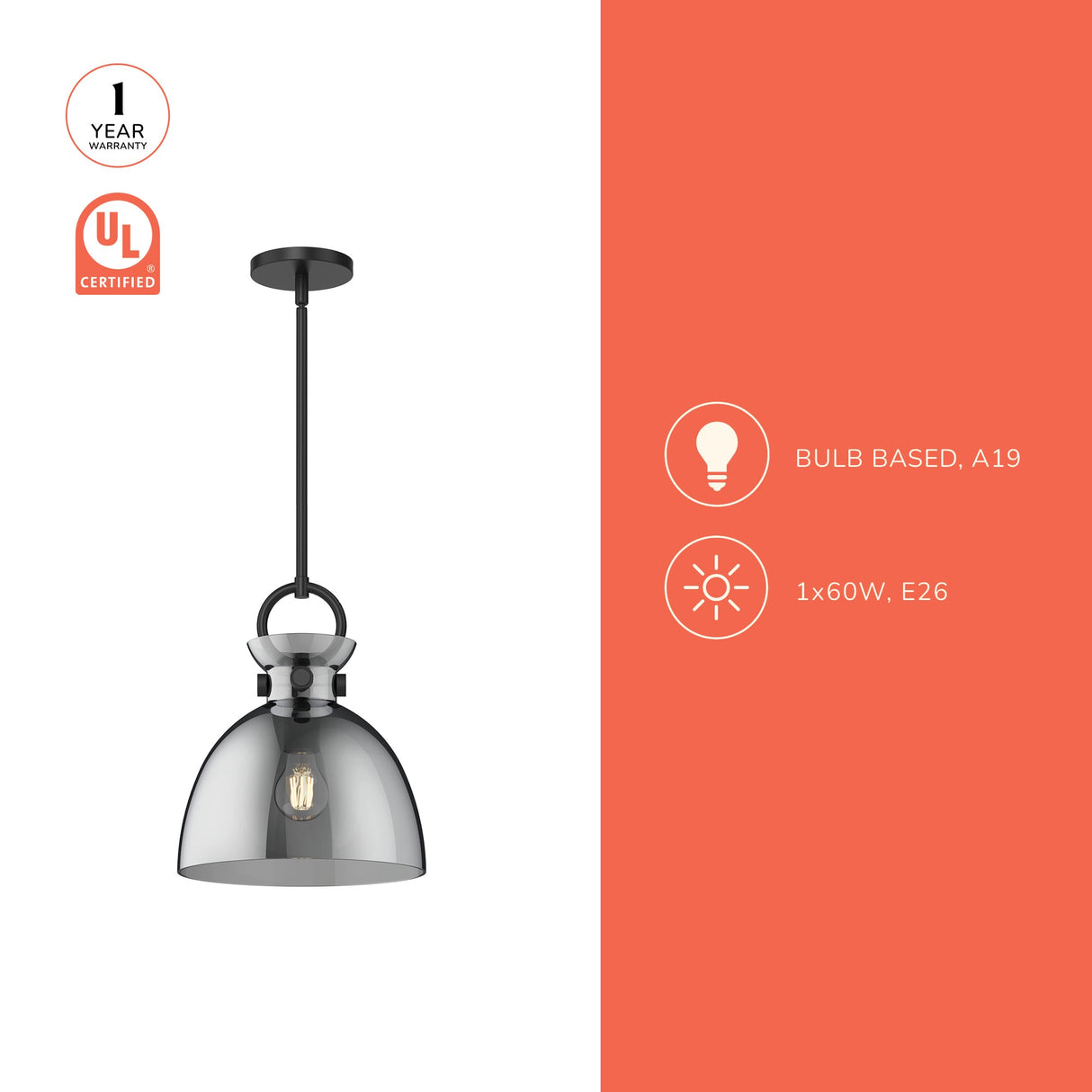Alora Mood Waldo 11-in Pendant