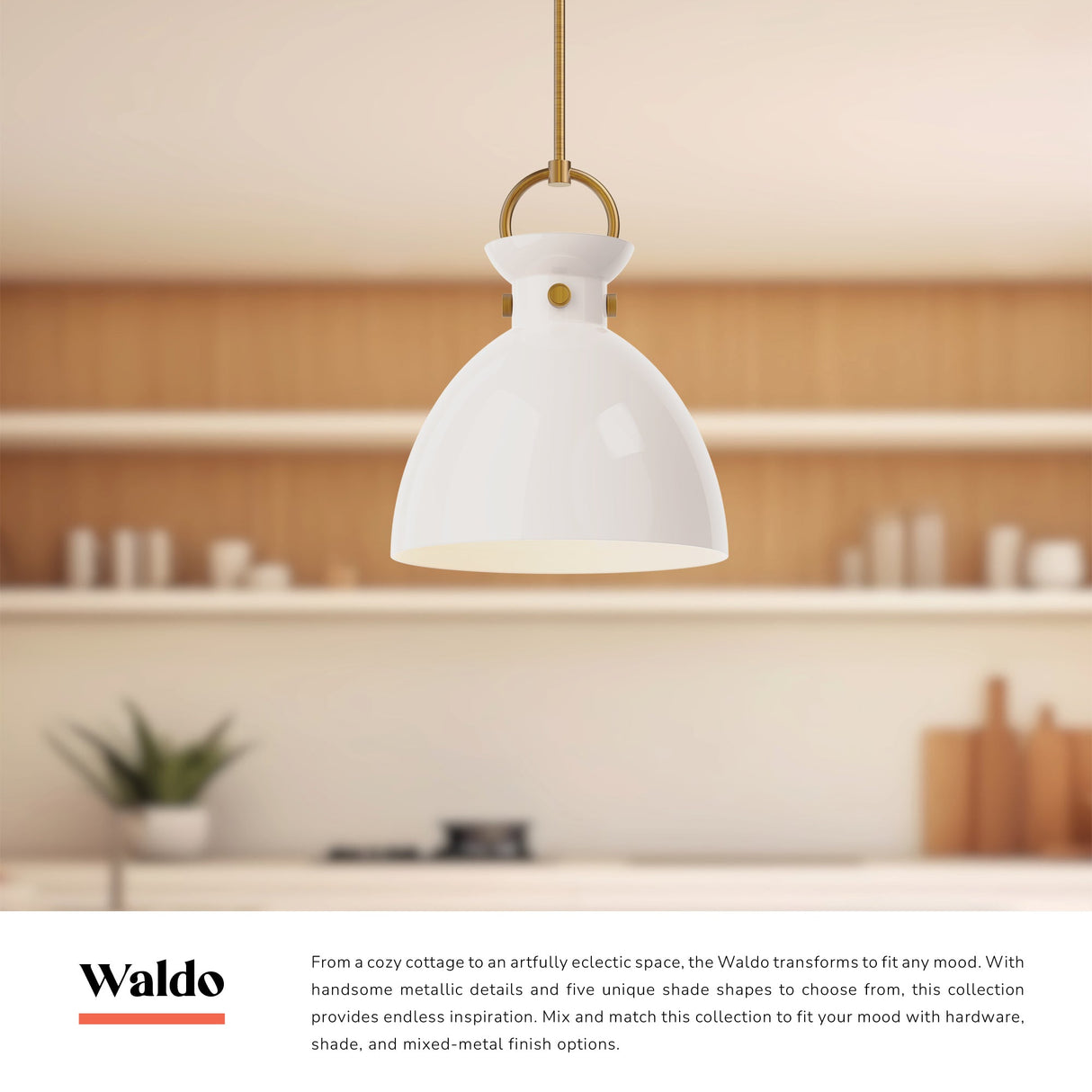 Alora Mood Waldo 14-in Pendant
