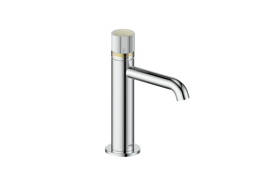 MOND SINGLE HOLE LAVATORY FAUCET WITH POP-UP DRAIN