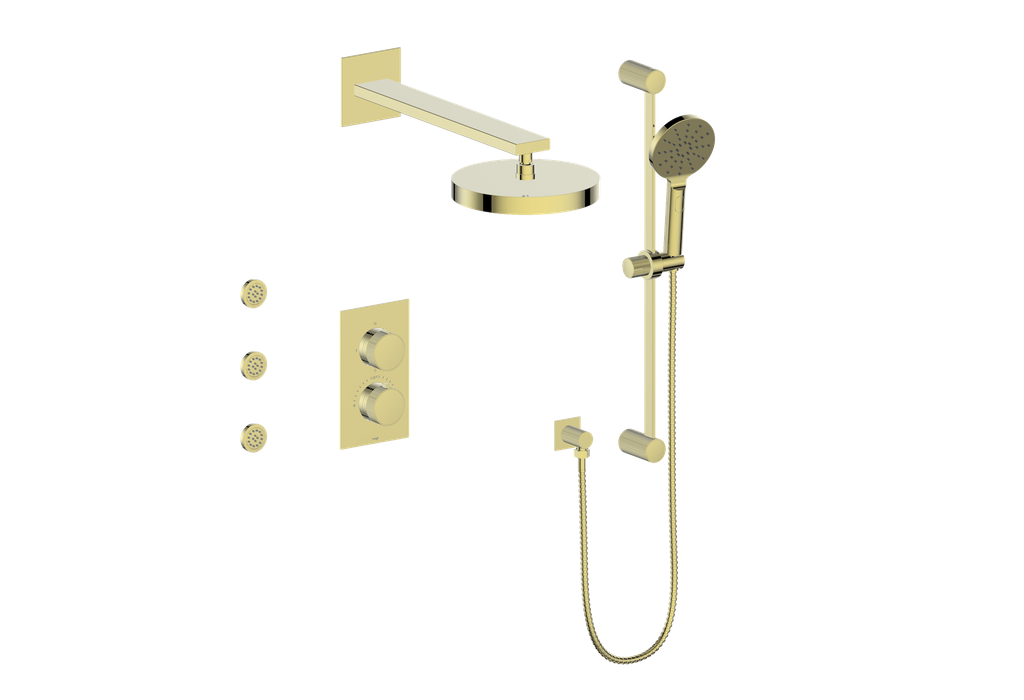 MOND 3-WAY TH SHOWER KIT WITH BODY JETS