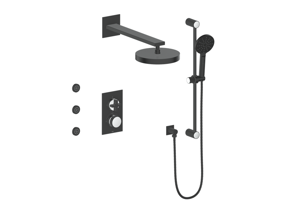 MOND 3-WAY TH SHOWER KIT WITH BODY JETS