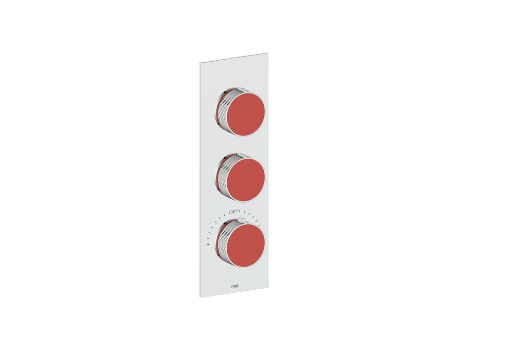 MOND TRIM FOR 3/4" HIGH-FLOW TH VALVE WITH 2 VOLUME CONTROLS