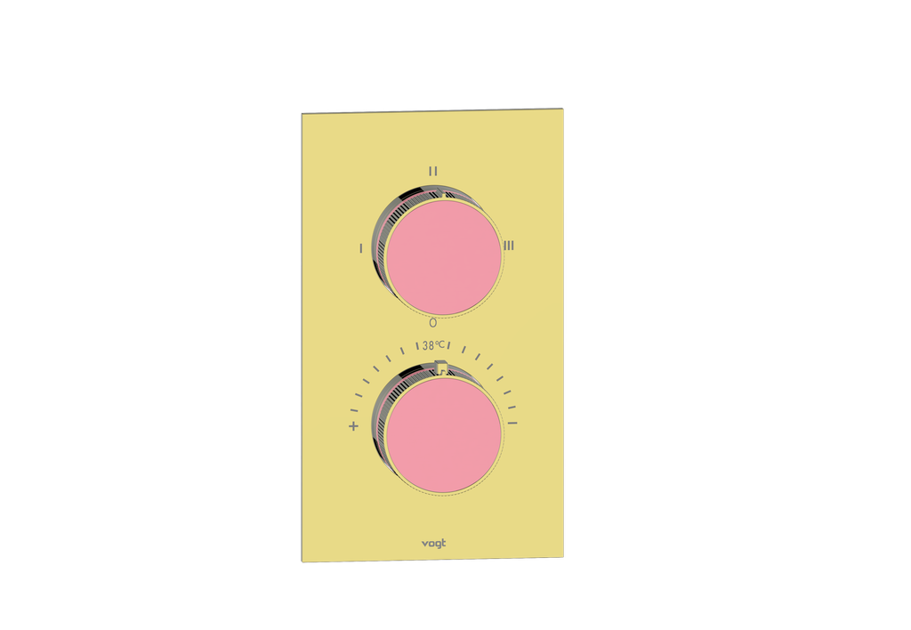 MOND TRIM FOR 3-WAY TH VALVE
