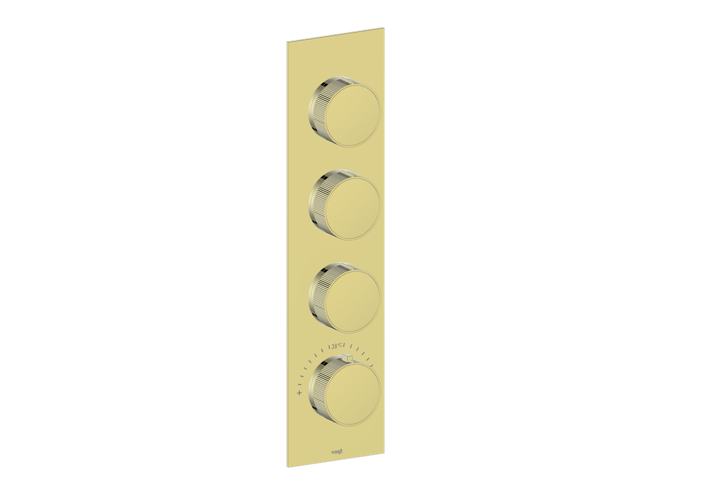 MOND TRIM FOR 3/4" HIGH-FLOW TH VALVE WITH 3 VOLUME CONTROLS
