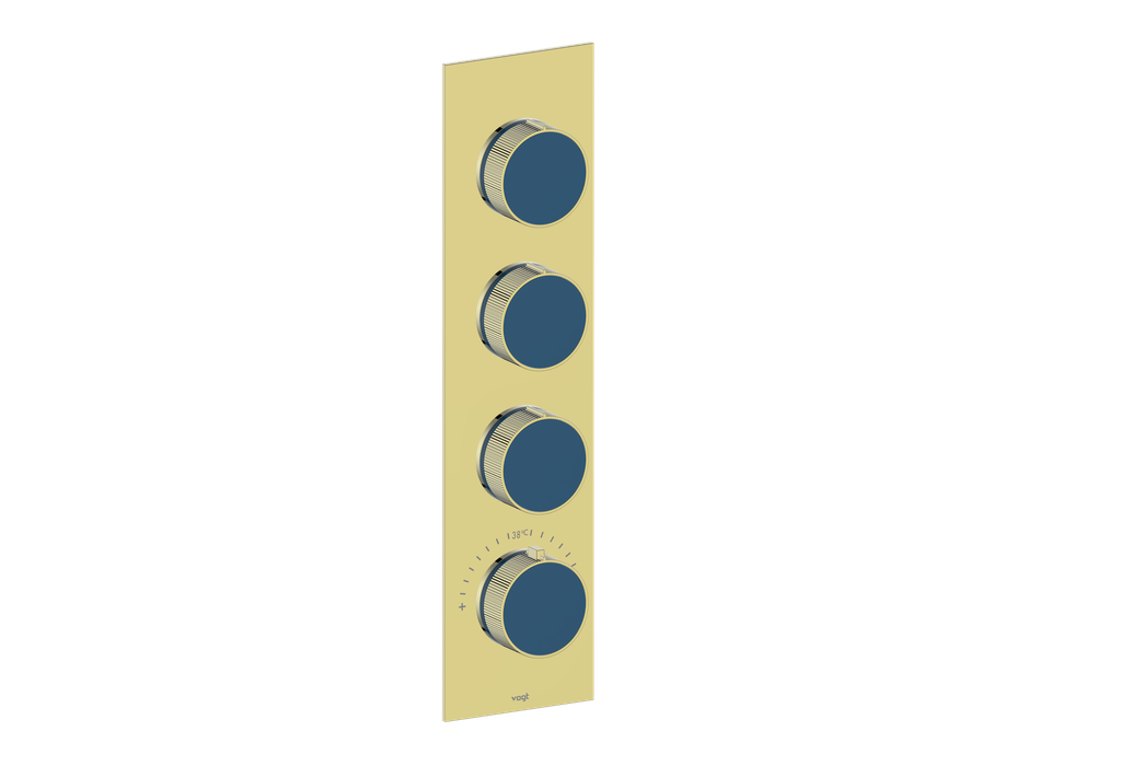 MOND TRIM FOR 3/4" HIGH-FLOW TH VALVE WITH 3 VOLUME CONTROLS
