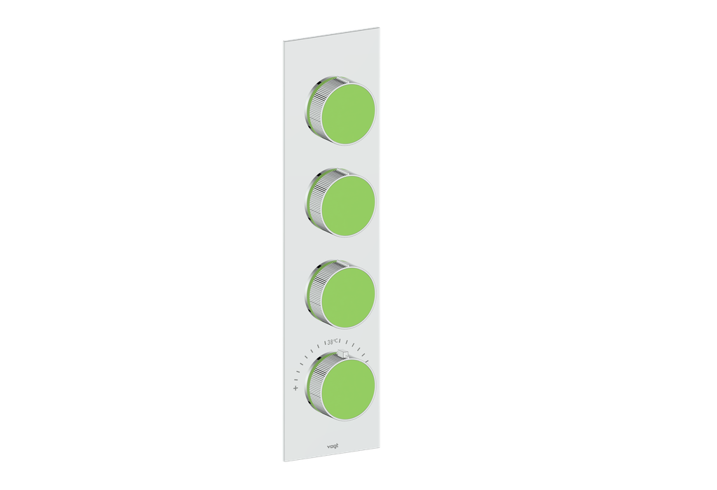 MOND TRIM FOR 3/4" HIGH-FLOW TH VALVE WITH 3 VOLUME CONTROLS